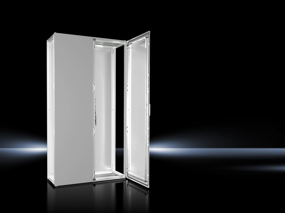 RITTAL - VX Armadio di distribuzione (ISV), LxAxP: 1100x2000x400 mm lamiera d'acciaio