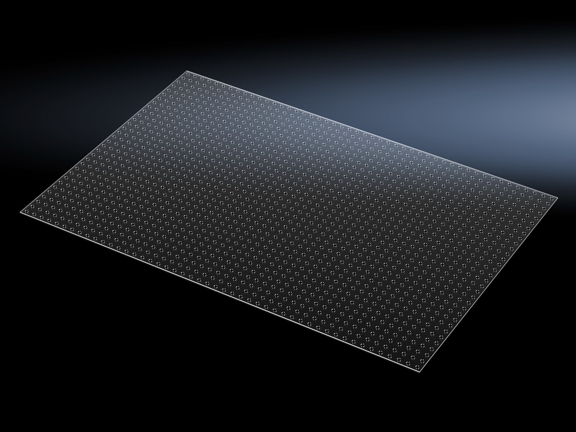 RITTAL - Coperchio di chiusura con fori di aerazione, LA: 1200x800 mm