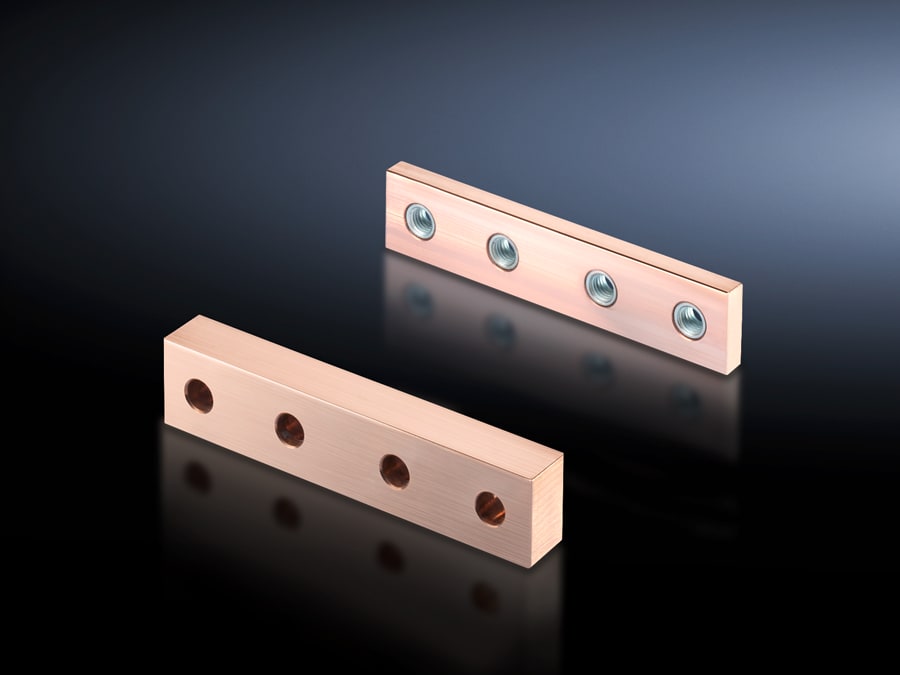 RITTAL - SV Longitudinal connector E-Cu, for busbar W: 40-100 mm