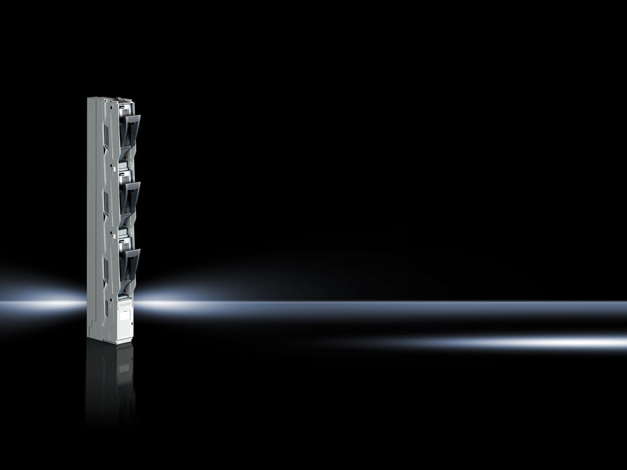 RITTAL - SV Sezionatore sottocarico NH, Gr.00, 160 A, vite M8, 185 mmpoli separati