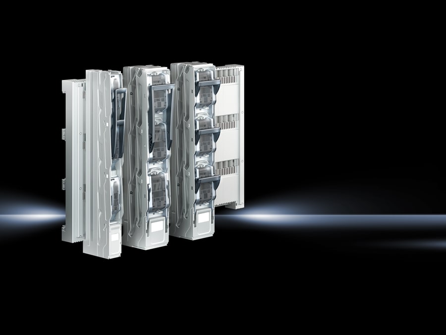 RITTAL - SV Sezionatore sottocarico NH, Gr.3, 630 A, doppio, dado M12, 185mm trafo