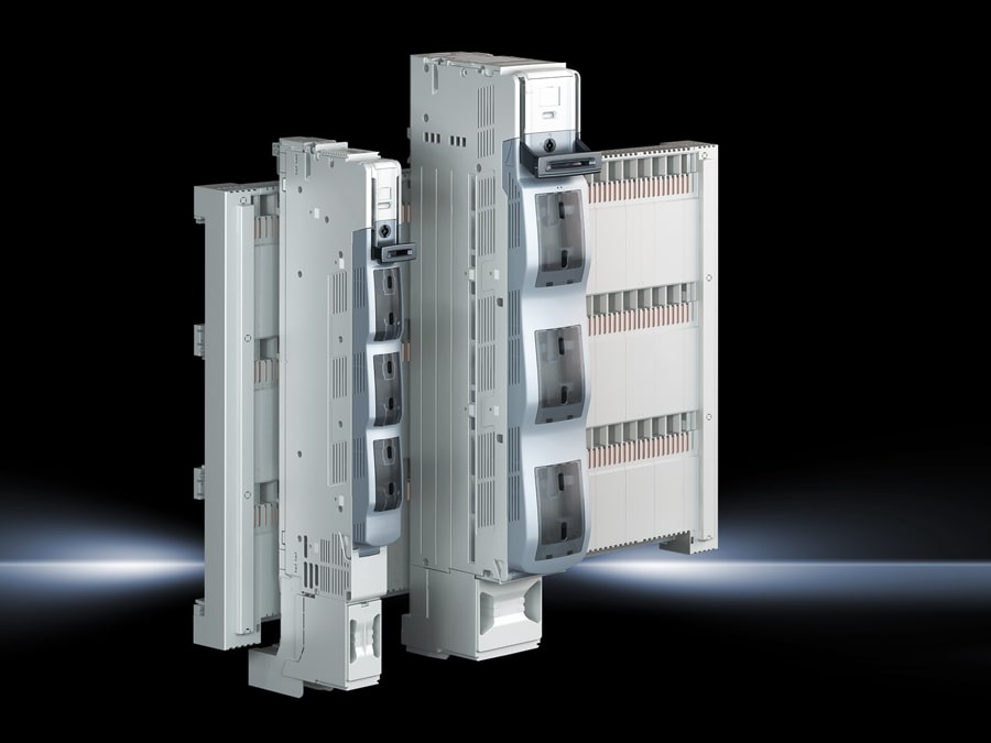 RITTAL - SV Sezionatore sottocarico NH, Gr.3, 630 A, dado M12, 185mm uscita basso, vite