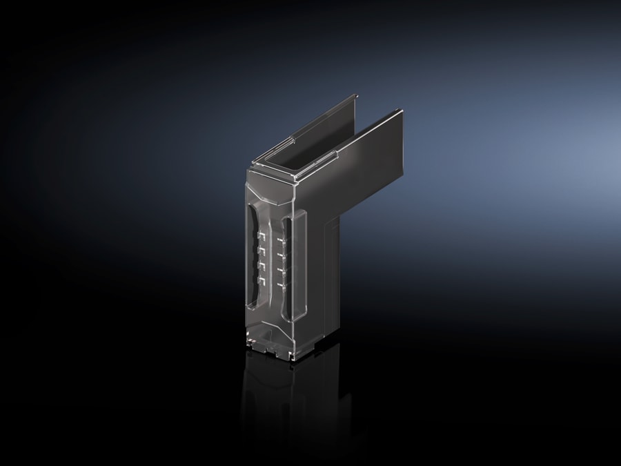 RITTAL - SV Copertura area connessione Cavi er NH, Gr.00, 185mm uscita Cavi lto