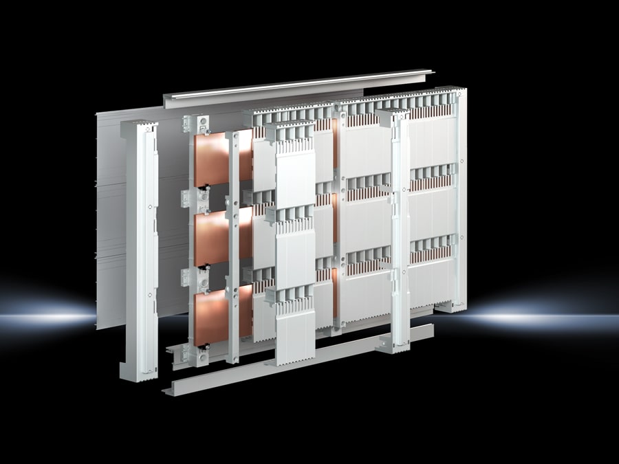 RITTAL - SV Supporto Sbarra 185 mm per sbarre 40x10/60-120x10mm