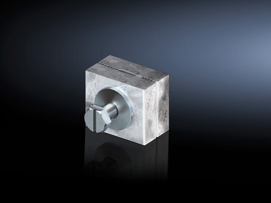 RITTAL - SV Connettore per sbarre in rame 40/80/100x10 mm L: 40 mm