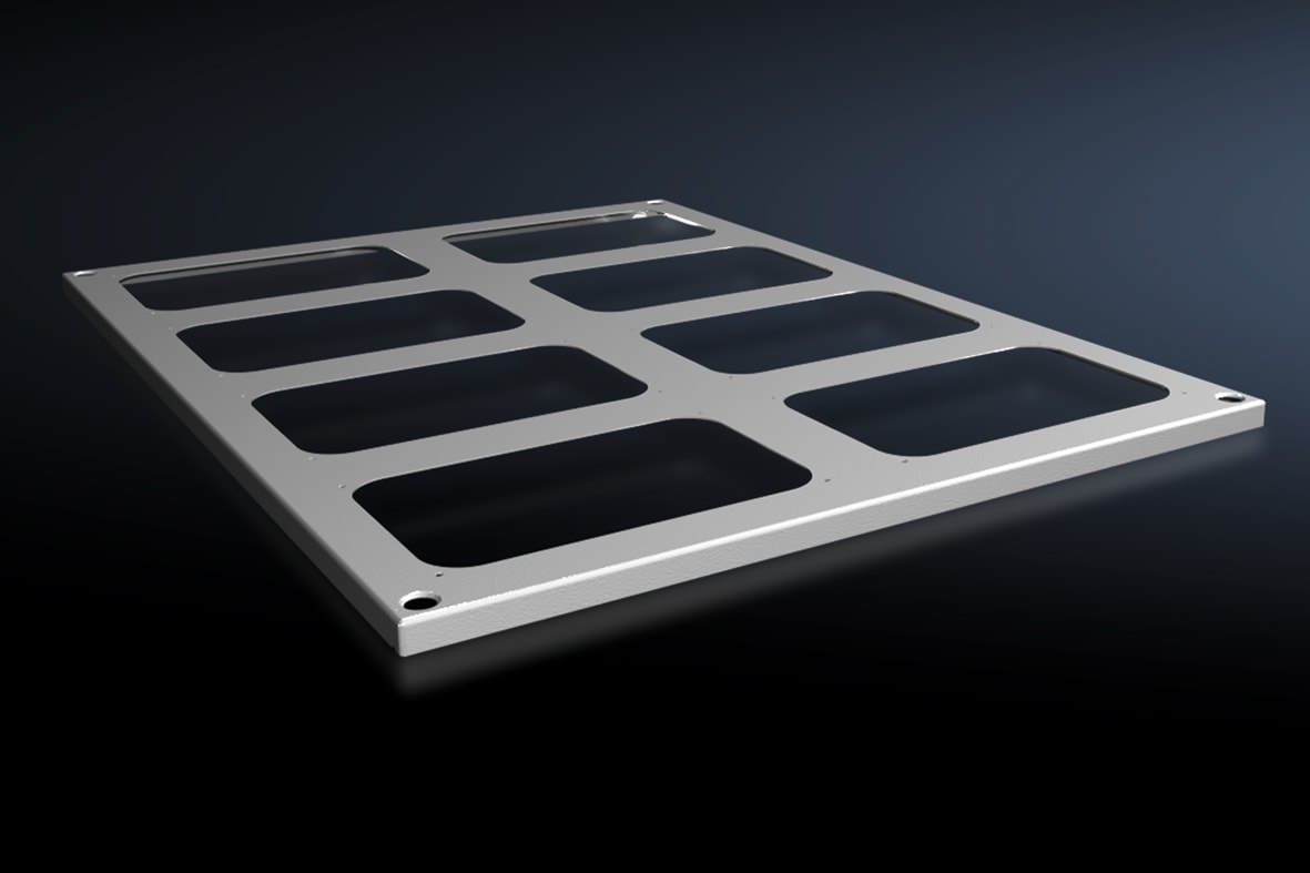 RITTAL - VX Lamiera del tetto, LP: 600x800 mm per flangia passacavi