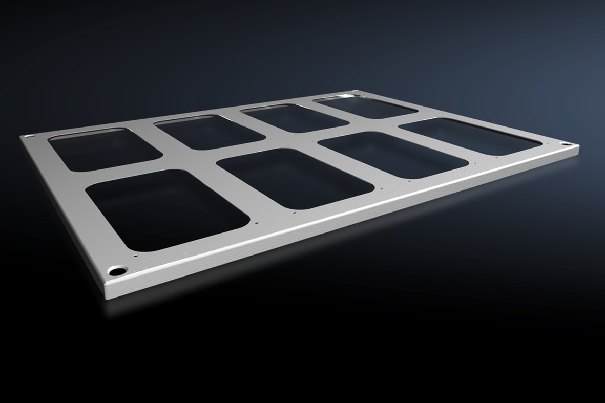 RITTAL - VX Lamiera del tetto, LP: 800x600 mm per flangia passacavi