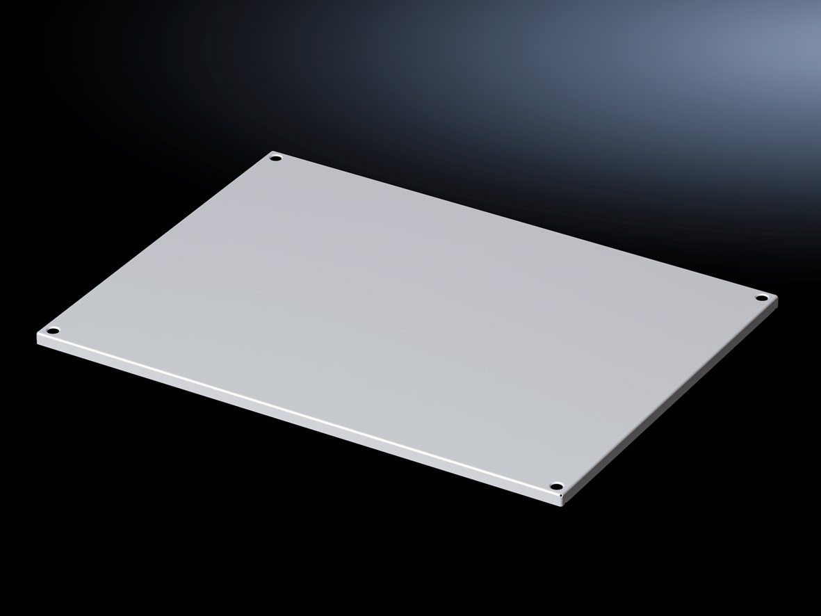 RITTAL - Roof plate IP 55, solid for VX, VX IT, 600x1200 mm RAL 7035 9681662