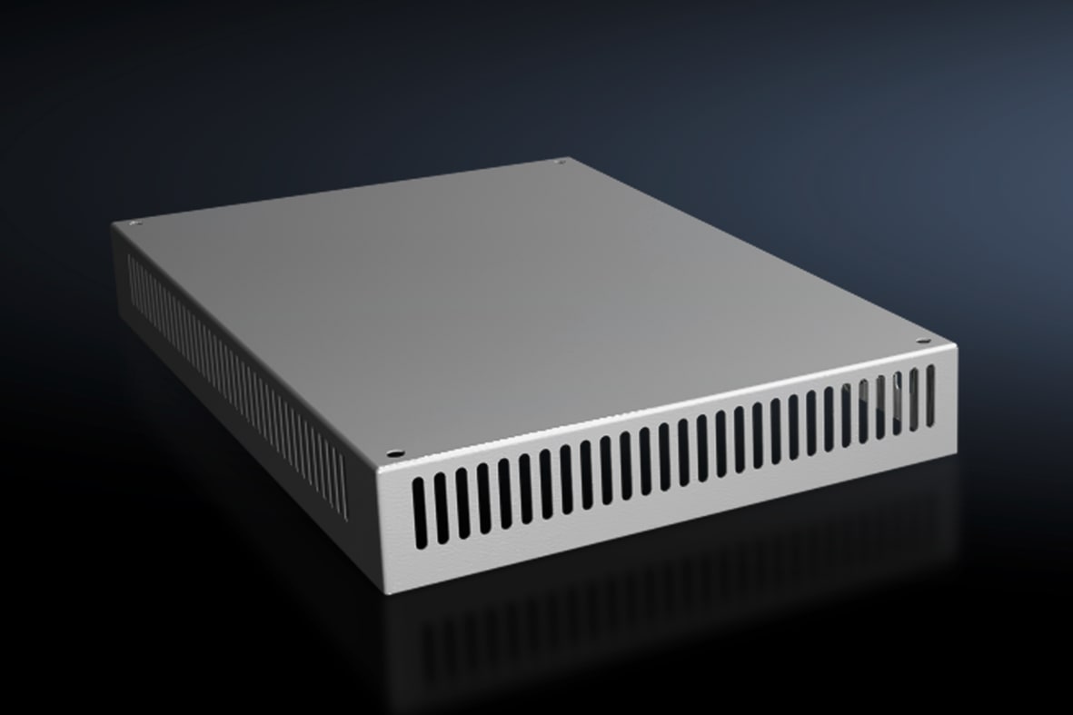 RITTAL - VX Lamiera del tetto, LP: 400x600 mm IP 2X, A: 72 mm con ventilazione