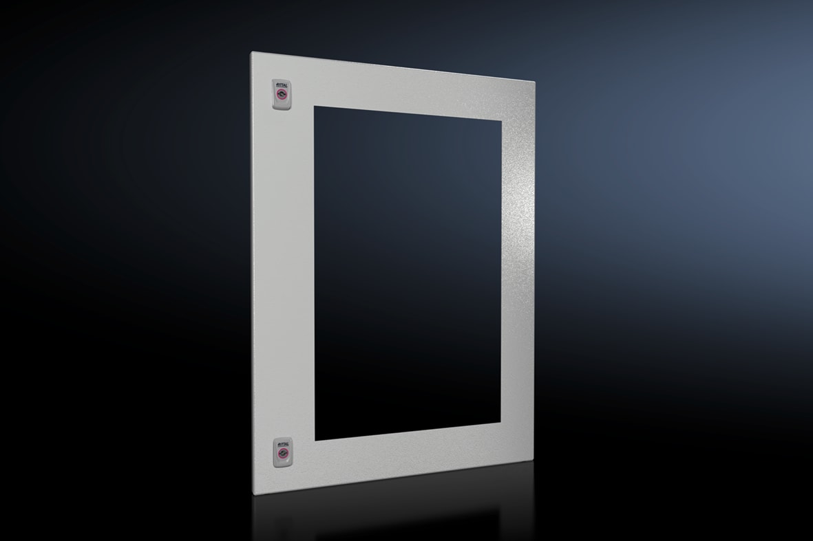 RITTAL - VX Porta parziale, LA.: 600x800 mm con vetro d'ispezione