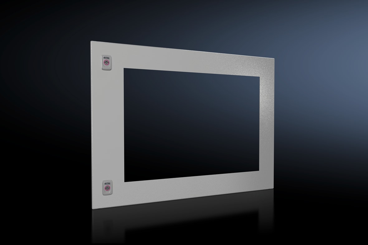 RITTAL - VX Porta parziale, LA.: 800x600 mm con vetro d'ispezione