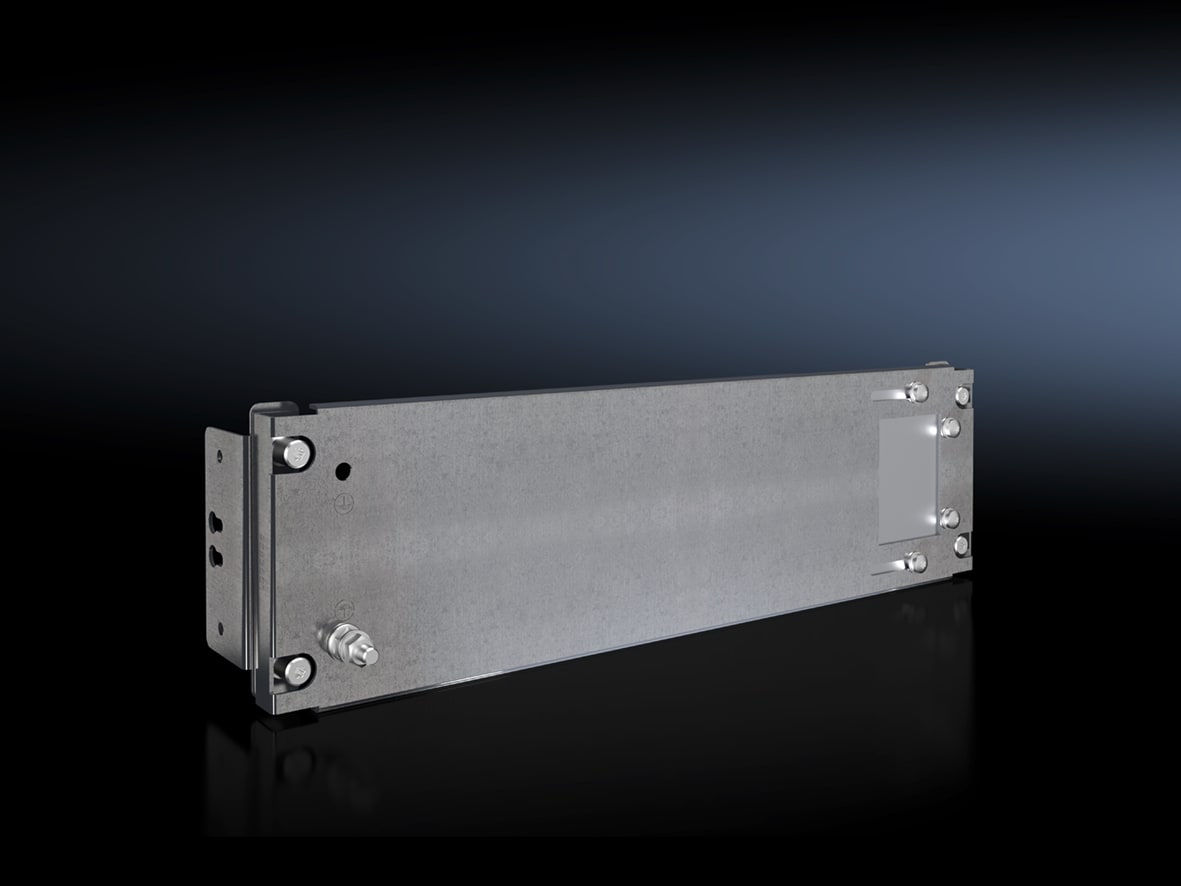 RITTAL - SV Piastra di montaggio, LA: 502x143 mm con passaggio, per VX (L: 600 mm 9683561