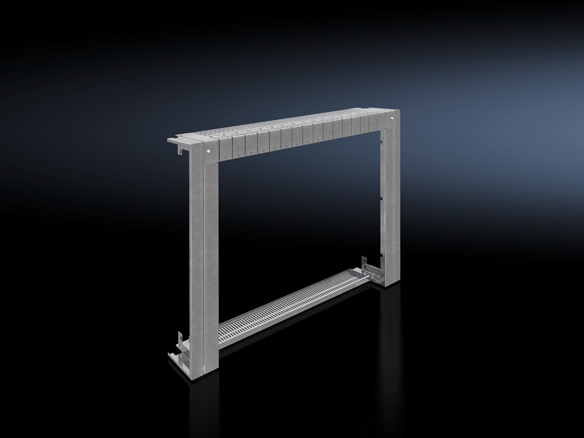 RITTAL - SV Cornice di protezione IP 2X, sistema 185 mmsezionatori NH per VX (L:1000 mm