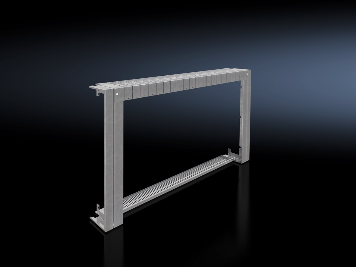 RITTAL - SV Cornice di protezione IP 2X, sistema 185 mmsezionatori NH per VX (L:1200 mm