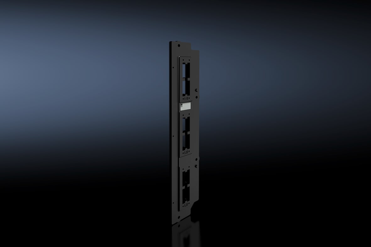 RITTAL - SV Supporto sbarre 3 poli pred. per giunzione sbarre, per barre 50X10 mmretro