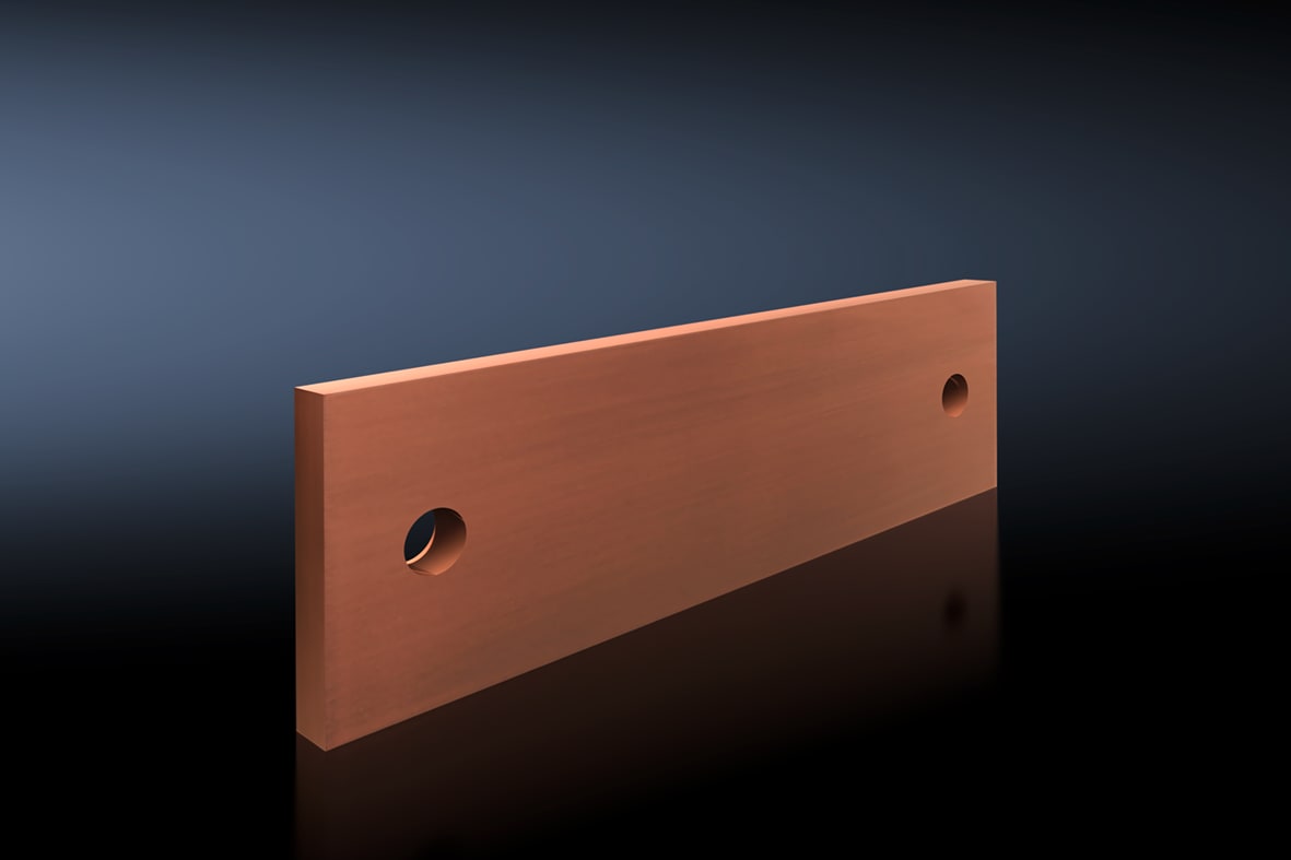 RITTAL - SV Giunto longitudinale per sbarre 30x10 mm, dim.60x10 mm, sbarre per fase 2 o 4