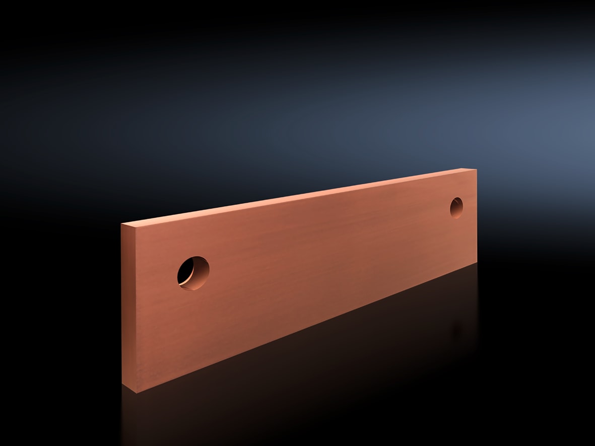 RITTAL - SV Giunto longitudinale per sbarre 50x10 mm, dim.55x10mm, sbarre per fase 1