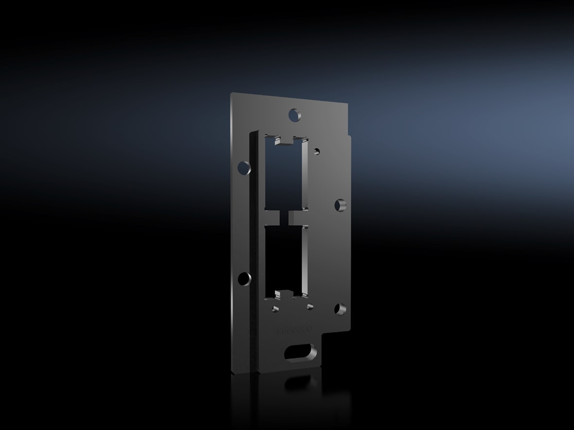 RITTAL - SV Supporto sbarre N-/PEN, 1 polo, per sbarre 50x10 mm (max. 4x50x10 mm