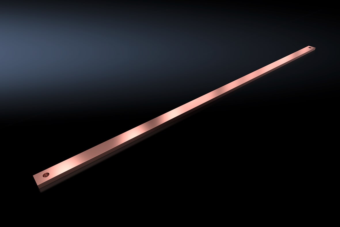 RITTAL - SV Sbarre PE/PEN 30x10 mm L: 1100mmper VX L: 1200 mm 9686532