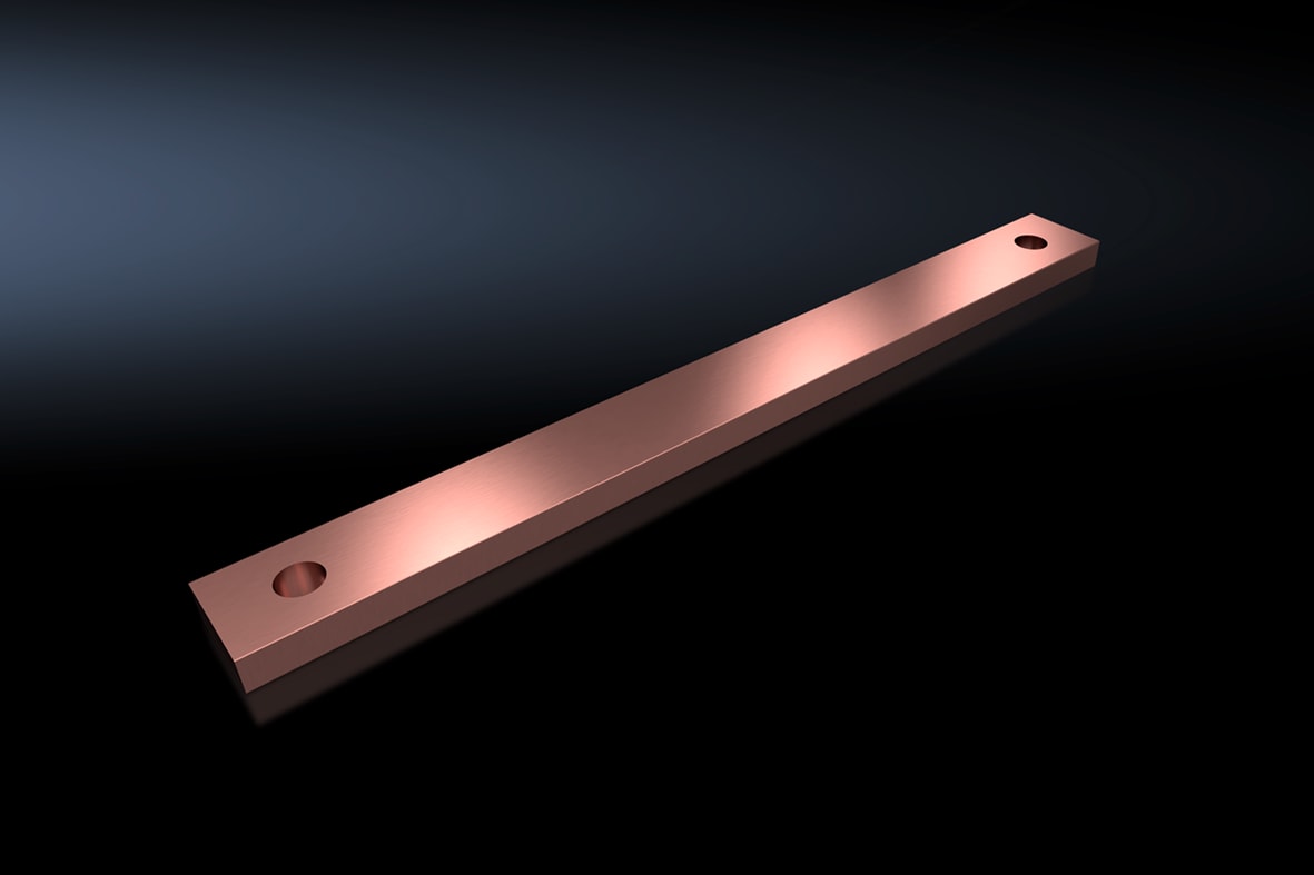 RITTAL - SV Sbarre PE/PEN 30x10 mm L: 300mmper VX L: 400 mm 9686534