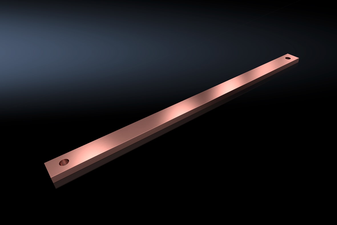 RITTAL - SV Sbarre PE/PEN 30x10 mm L: 500mmper VX L: 600 mm 9686536