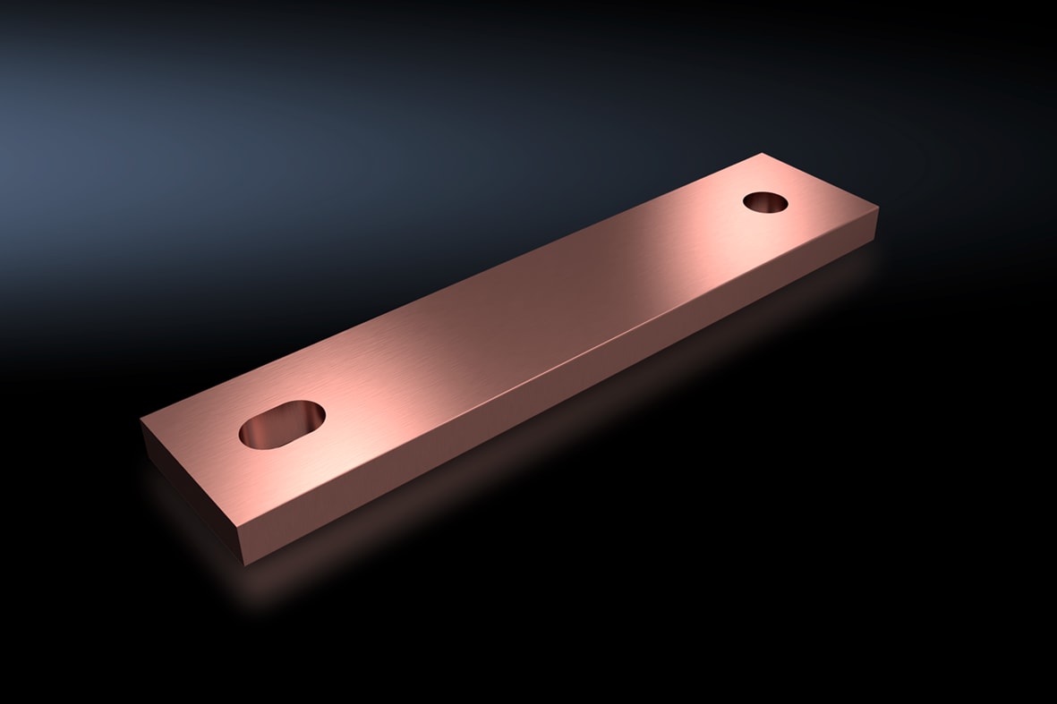 RITTAL - SV Barra per giunzione PE/PEN 40x10 mm L:180 mm 9686549