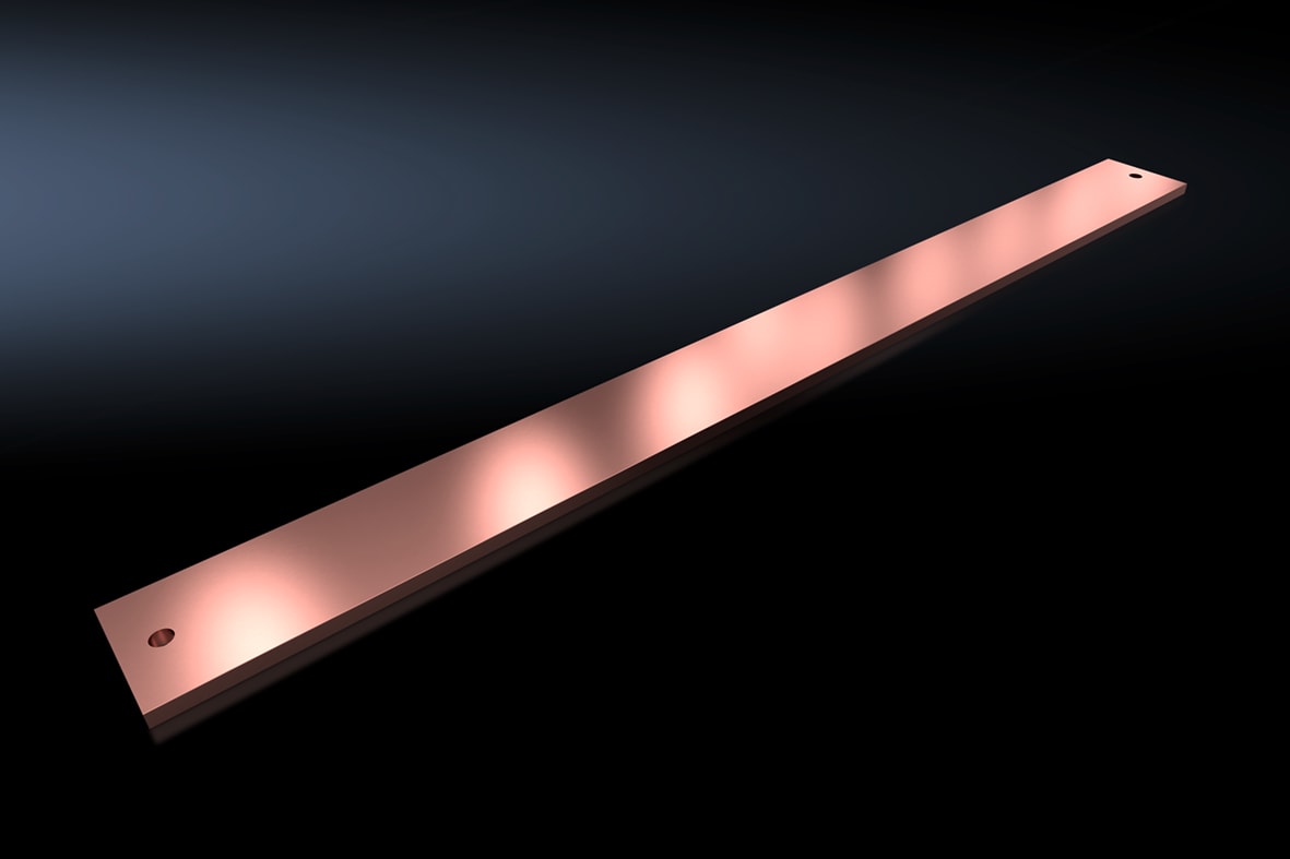 RITTAL - SV Sbarre PE/PEN 80x10 mm L: 900mmper VX L: 1000 mm 9686580