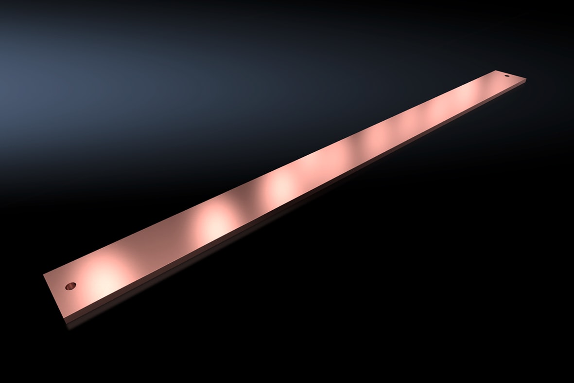 RITTAL - SV Sbarre PE/PEN 80x10 mm L: 1100mmper VX L: 1200 mm 9686582