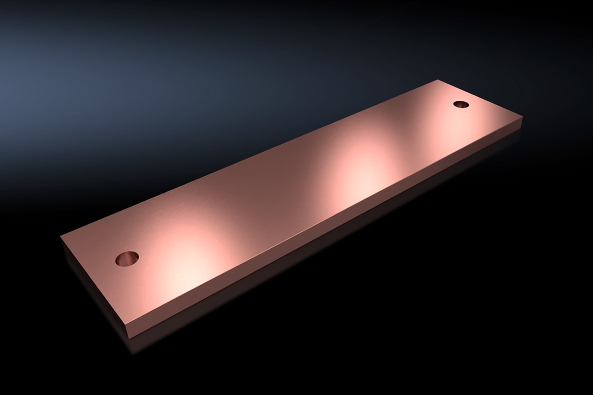 RITTAL - SV Sbarre PE/PEN 80x10 mm L: 300mmper VX L: 400 mm 9686584