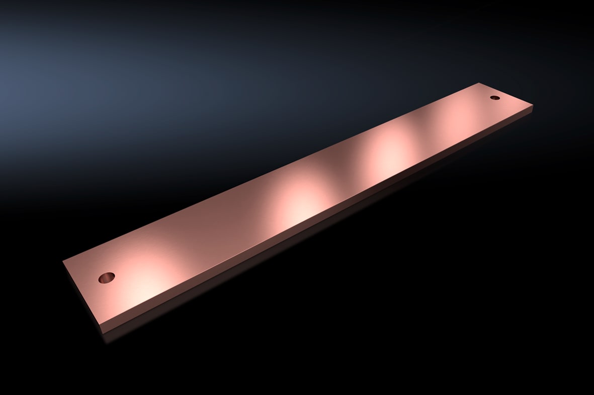 RITTAL - SV Sbarre PE/PEN 80x10 mm L: 500mmper VX L: 600 mm 9686586