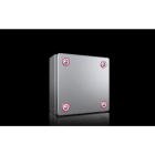 RITTAL - KX contenitore di derivazione, acciaio inox 1.4301 (304), senza piastra di montaggio, LxAxP: 150X150X80 mm