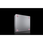 RITTAL - KX contenitore di derivazione, acciaio inox 1.4301 (304), senza piastra di montaggio, LxAxP: 200x200x80 mm