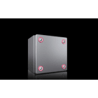 RITTAL - KX contenitore di derivazione, acciaio inox 1.4301 (304), senza piastra di montaggio, LxAxP: 150x150x120 mm