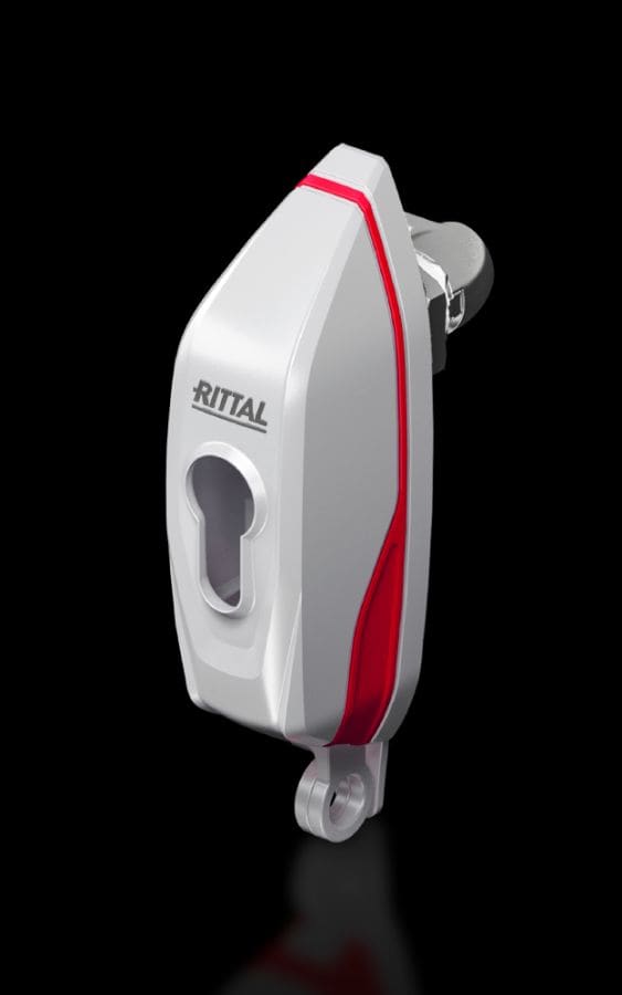 RITTAL - AX Maniglia Comfort Mini, per  AX E Kx con Chiusura a Filo