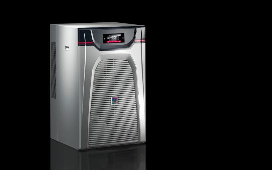 RITTAL - SK Chiller Blue e+, 1,3 kW, 380-415 V, 440-480 V, 3~, 50/60 Hz, LxAxP: 450 x 820 x 710 mm