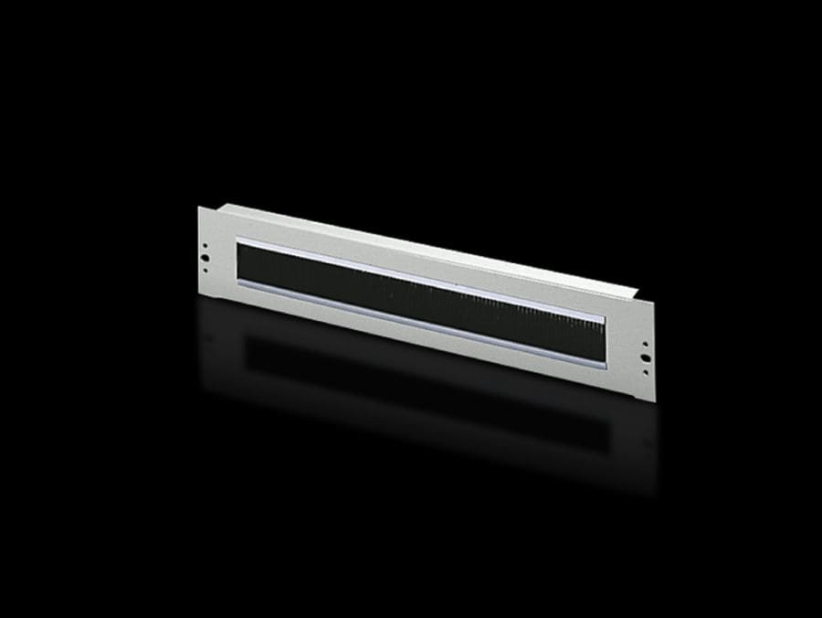 RITTAL - DK Cable entry panel, 1 U, 482.6 mm (19), WxH: 390x20 mm, With brush strip