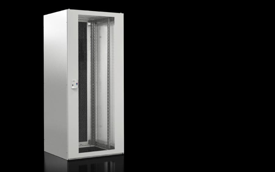 RITTAL - TX CableNet, con tetto aerato, contenitore smontabile LxAxP: 800x1200x800 mm, RAL 7035