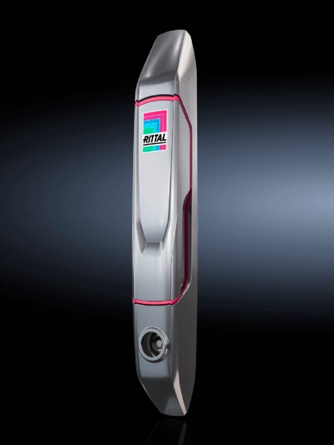 RITTAL - VX Maniglia Comfort, per Inserti di Chiusura, Acciaio Inox