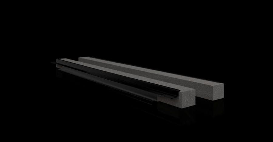 RITTAL - VX Profilo per Introduzione Cavi  Posteriore  L= 800 mm