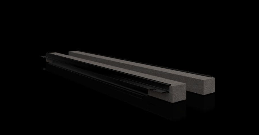 RITTAL - VX Profilo per Introduzione Cavi  Posteriore  L= 1200 mm