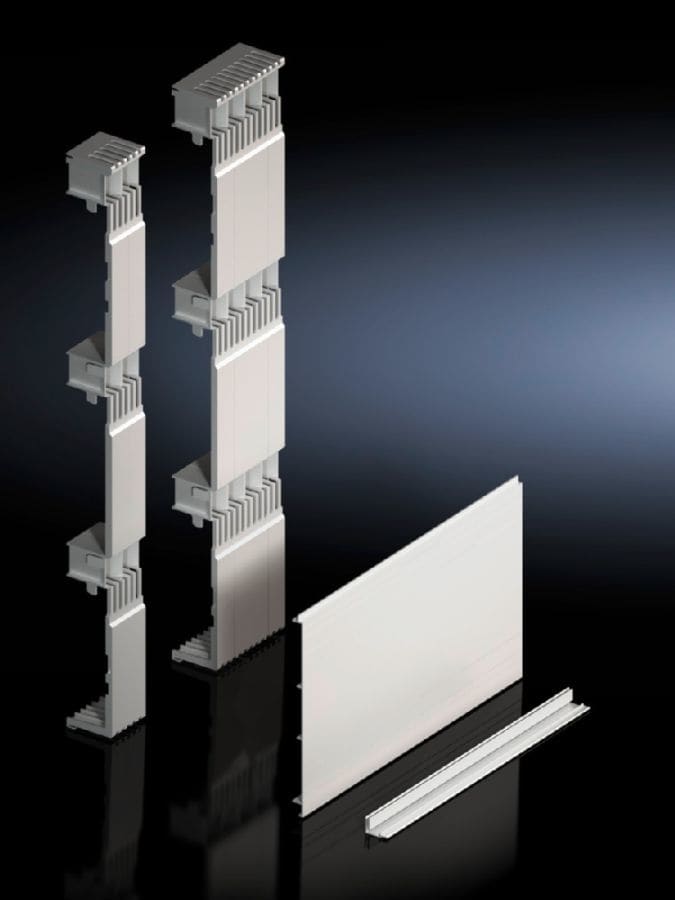 RITTAL - SV Copertura Protezione contatti diretti sbarre, 185mm, per TS,SE L:600 mm