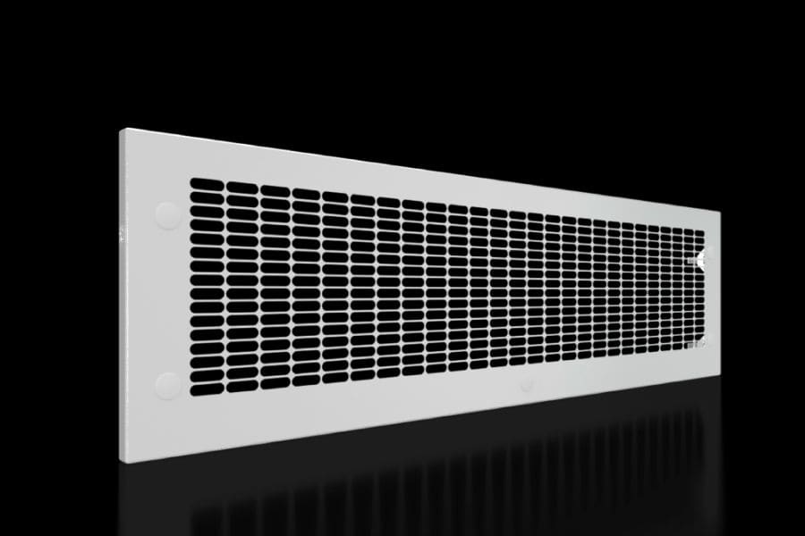 RITTAL - VX Pannello frontale, inferiore, IP 2X, LA.: 1000x300 mm