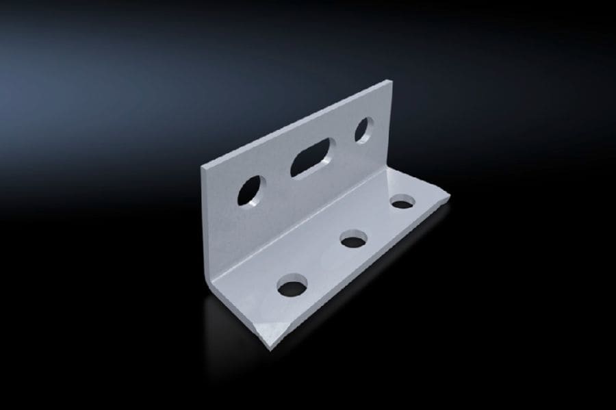 RITTAL - SV Angolare di fissaggio PE/PEN, per sbarre 30x5 mm, 30/40/80x10 mm