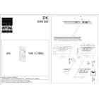 RITTAL - DK ELEMENTO DI FISS. 19' - 1U (M5)-24PZ