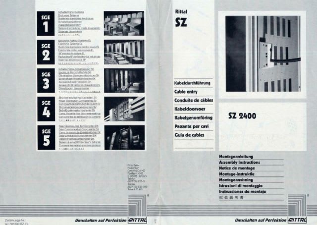 RITTAL - SZ BLOCCH.X FERITOIE CONNETTORI