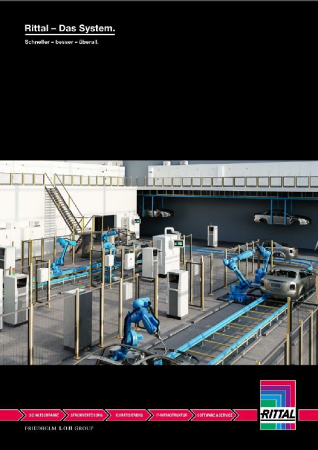 RITTAL - AX MANIGLIA IN PLASTICA VW E1