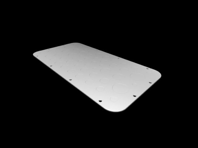 RITTAL - AX FLANGIA ING.CAVI PRETRANCIATA 7GR