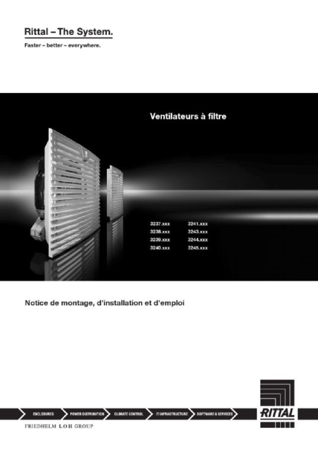 RITTAL - SK FILTRO DI USCITA PER SK 3238.1XX