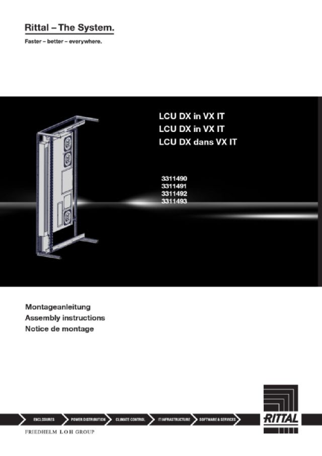 RITTAL - DEFLETTORE ARIA PER LCU DX VX IT