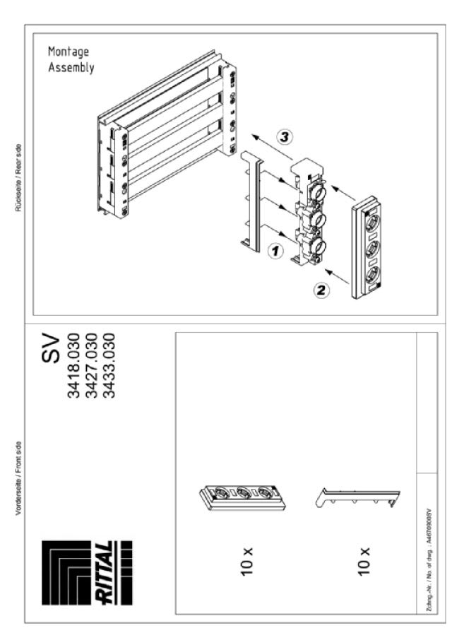 RITTAL - SV 10 AMPLIAMENTO LATERALE FUSIBILI 3433